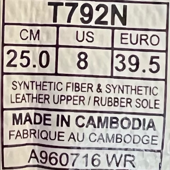 Asics Gel-Endurant Size 8 Womens Athletic Running Shoes T792N Gray/Orange - Picture 12 of 12